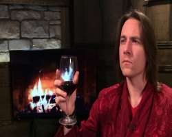 Matthew Mercer consuming alcohol